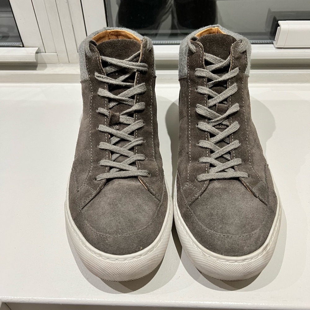 Eleventy Mid Suede Sneakers Size 43 EU / 10 US